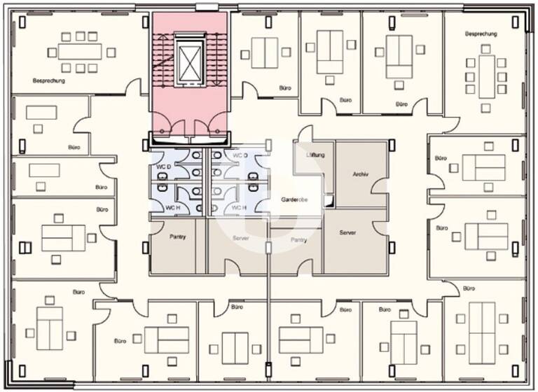 Bürofläche zur Miete 18,95 € 615 m² Bürofläche Othmarschen Hamburg 22763