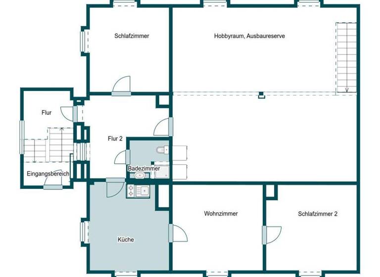 Doppelhaushälfte zum Kauf 188.600 € 3 Zimmer 86,2 m² 2.748,2 m² Grundstück Priemen Neetzow-Liepen 17391