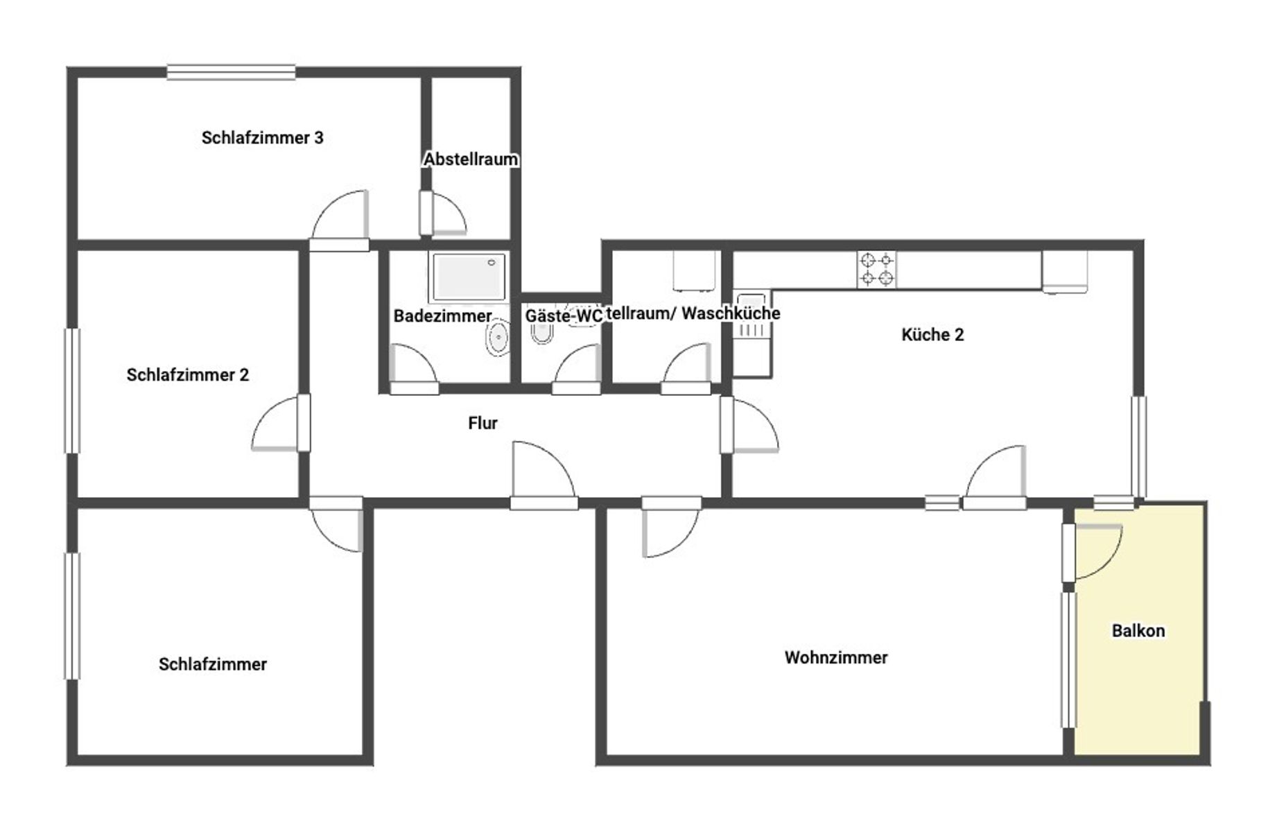 Immobilie zum Kauf als Kapitalanlage geeignet 320.000 € 4,5 Zimmer 98,8 m²<br/>Fläche Neugereut Stuttgart 70378