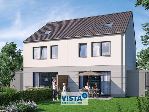 Doppelhaushälfte zum Kauf - Neubau 442.700 € 4,5 Zimmer 129 m² 208 m² Grundstück Gebgernstraße 3 Langenlonsheim 55450