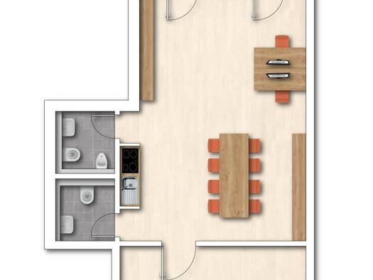 Studio zum Kauf 210.000 € 1 Zimmer 68,4 m² EG Holzbruckweg 2 Röttenbach 91187