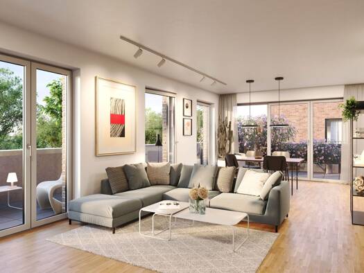 Wohnung zum Kauf - Neubau provisionsfrei 490.000 € 4 Zimmer 96,4 m² 1. Geschoss Bahnstraße Willich 47877