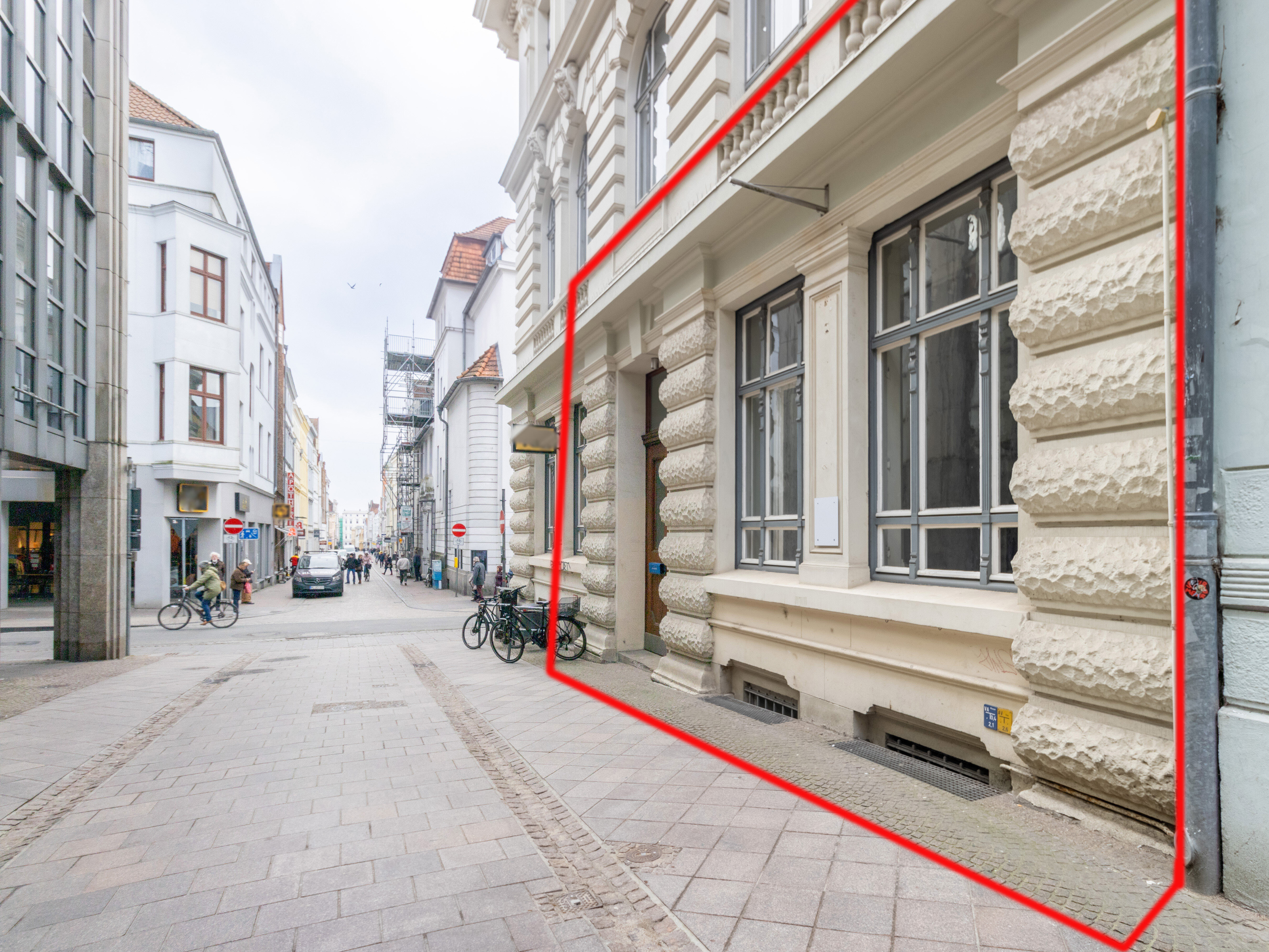 Verkaufsfläche zur Miete 1.000 € 1 Zimmer 75 m²<br/>Verkaufsfläche Innenstadt Lübeck 23552