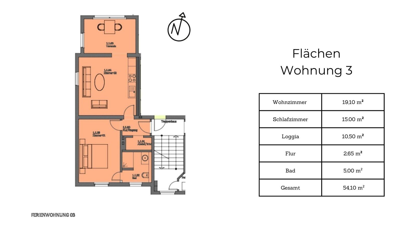 Wohnung zum Kauf 298.000 € 3 Zimmer 54,1 m²<br/>Wohnfläche 1.<br/>Geschoss Zempin 17459