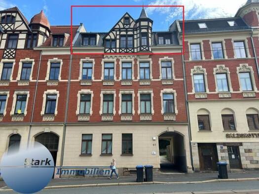 Wohnung zum Kauf als Kapitalanlage geeignet 69.000 € 4 Zimmer 87,9 m² Oelsnitzer Straße 57 Südvorstadt Plauen 08523