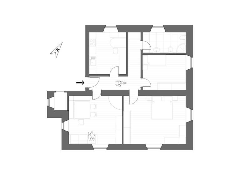 Wohnung zum Kauf 3 Zimmer 83,2 m² 1. Geschoss Reichrieglerweg 2 Bozen 39100
