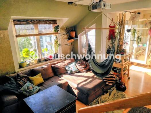 Maisonette zur Miete Tauschwohnung 520 € 2,5 Zimmer 70 m² 6. Geschoss Albertstadt Ortsamtsbereich Neustadt 01099