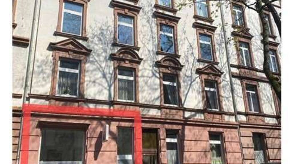 Café? Oder Einzelhandel? - TOP ALTBAU IM NORDEND: Ladengeschäft mit viel Platz im Hinterhof