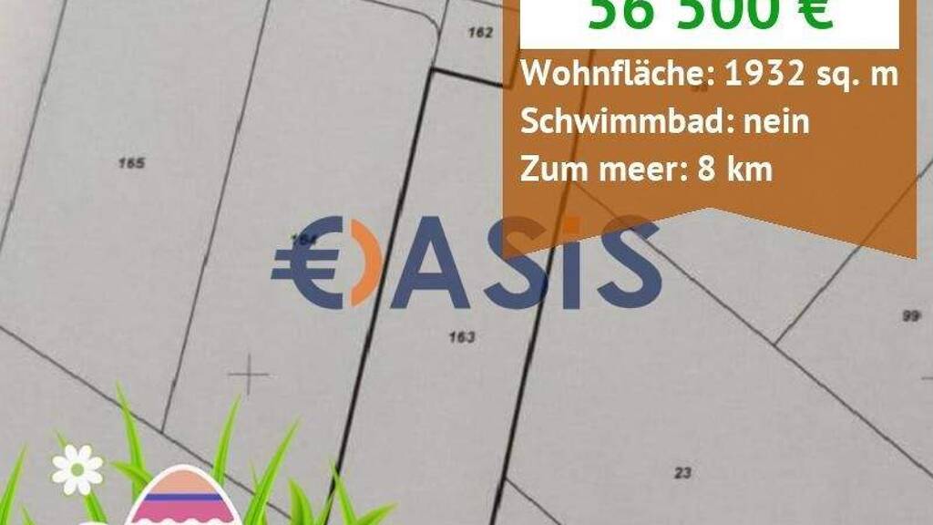 Grundstück zum Kauf provisionsfrei 56.500 € Medovo 8214