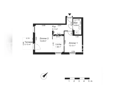 Wohnung zur Miete nur mit Wohnberechtigungsschein Tauschwohnung 486 € 2 Zimmer 55,9 m² EG Köpenick Berlin 12489