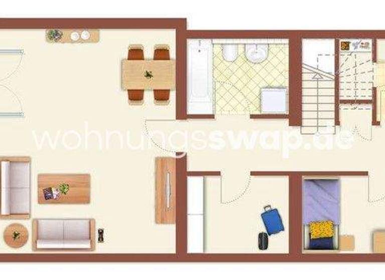 Studio zur Miete Tauschwohnung 1.416 € 3 Zimmer 115 m² EG Ossendorf Köln 50827
