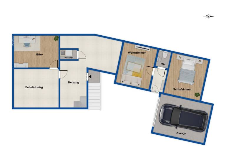 Reihenendhaus zum Kauf 529.000 € 6 Zimmer 150 m²<br/>Wohnfläche 322 m²<br/>Grundstück Schweinheim Aschaffenburg 63743
