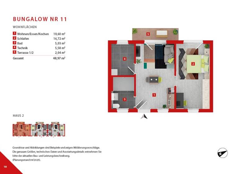 Haus zum Kauf - Erstbezug provisionsfrei 274.807 € 2 Zimmer 49 m² frei ab sofort Hauptstraße 46 Saal Saal a.d.Saale 97633