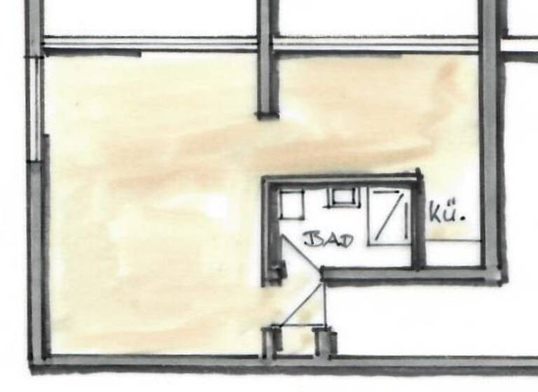 Wohnung zum Kauf 189.000 € 2 Zimmer 51 m²<br/>Wohnfläche 1.<br/>Geschoss Hirschlanden Ditzingen 71254