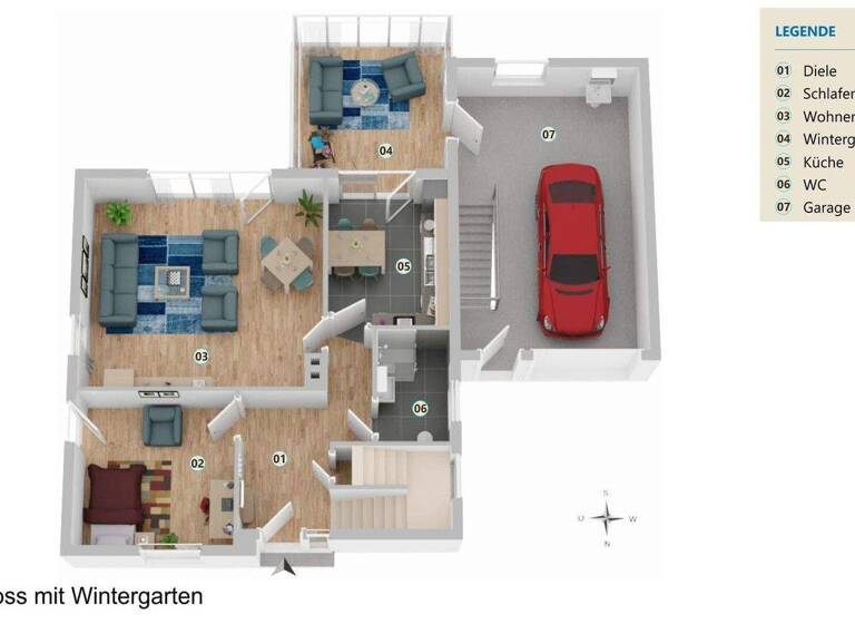 Einfamilienhaus zum Kauf 450.000 € 6 Zimmer 126 m² 500 m² Grundstück Saerbeck 48369
