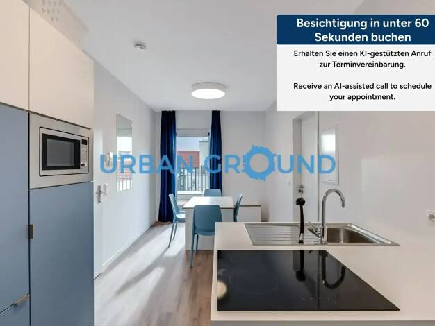 Studio zur Miete 547 € 1 Zimmer 18,2 m² 5. Geschoss frei ab 01.05.2026 Rathenaustraße Oberschöneweide Berlin 12459