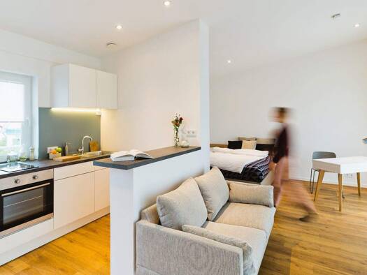 Wohnung zum Kauf 325.700 € 1,5 Zimmer 48,6 m² Bahnhofstraße 21 Kaufering 86916