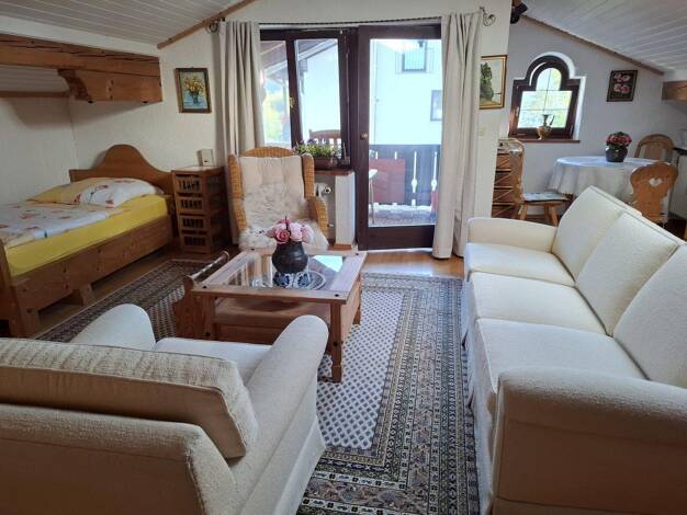 Wohnung zur Miete 590 € 1 Zimmer 30 m² 2. Geschoss Brandstätter Straße 56 Ruhpolding Ruhpolding 83324