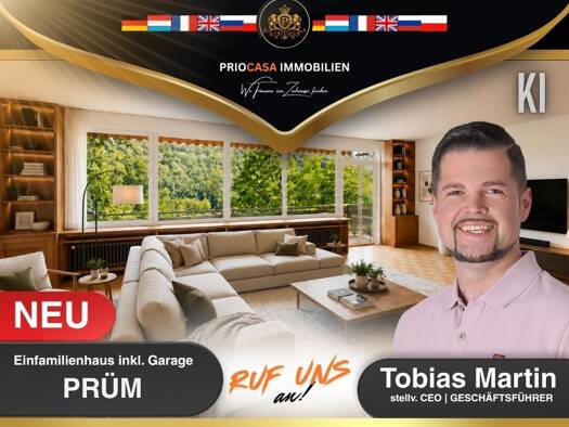Einfamilienhaus zum Kauf 329.000 € 7 Zimmer 167,9 m² 650 m² Grundstück Prüm 54595