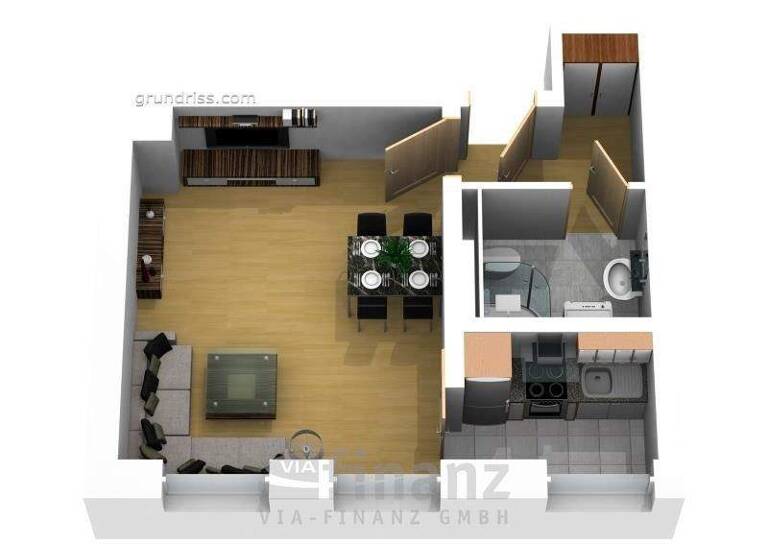 Studio zum Kauf 44.000 € 1 Zimmer 30,8 m² Osterweihstraße 26 Innenstadt Zwickau 08056