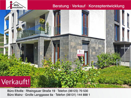Wohnung zum Kauf 339.000 € 2 Zimmer 58,6 m² Bingen Bingen am Rhein 55411