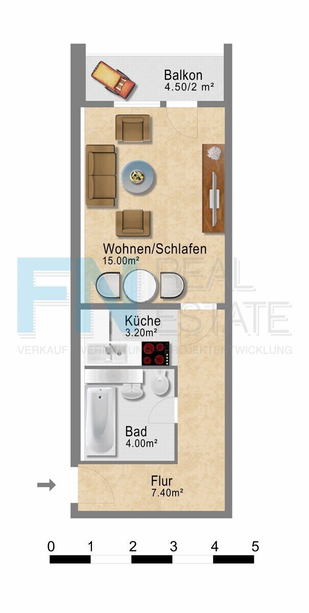 Wohnung zur Miete 273 € 1 Zimmer 28,8 m²<br/>Wohnfläche 2.<br/>Geschoss Paul-Flechsig-Straße 15 Meusdorf Leipzig / Probstheida 04289