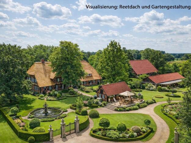 Haus zum Kauf provisionsfrei 1.995.000 € 23 Zimmer 683 m² 16.700 m² Grundstück Karze Bleckede 21354