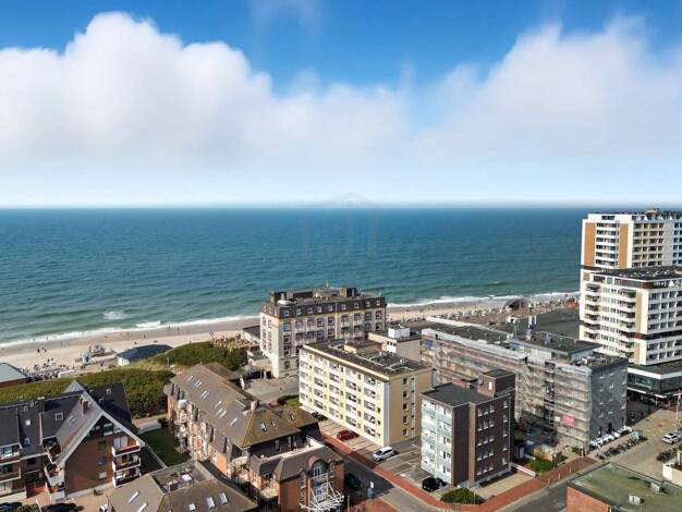 Wohnung zum Kauf 399.000 € 2 Zimmer 38 m² 5. Geschoss Dünenstraße 12 Westerland Sylt 25980