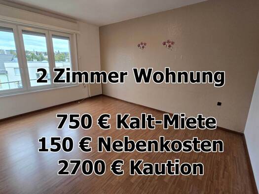 Wohnung zur Miete 750 € 2 Zimmer 65 m² 3. Geschoss frei ab sofort Innenstadt Pforzheim 75172