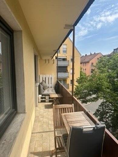 Wohnung zur Miete 650 € 2 Zimmer 54 m² 2. Geschoss frei ab 01.09.2025 Beckschlagergasse 11 Altstadt / St. Sebald Nürnberg 90403