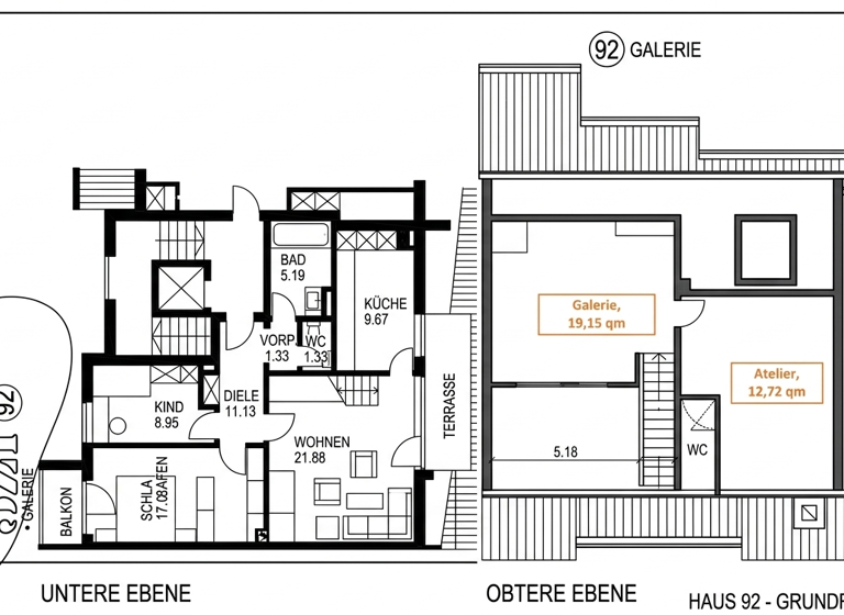 Maisonette zum Kauf 580.000 € 5 Zimmer 110 m² 4. Geschoss Neusäß 86356