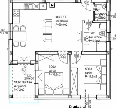 Wohnung zum Kauf 206.460 € 3 Zimmer 68 m² 1. Geschoss Vir center 23234