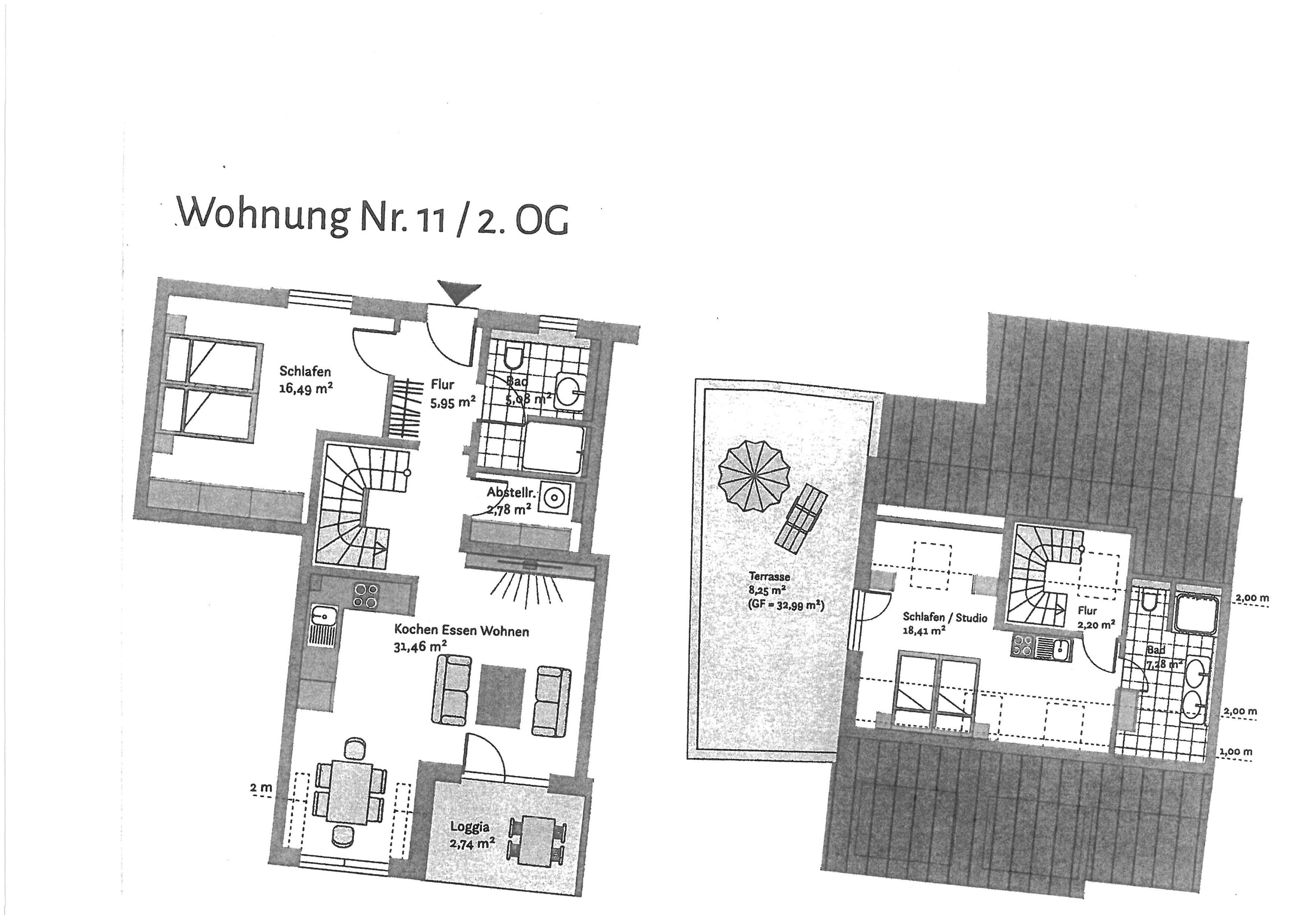 Wohnung zum Kauf provisionsfrei 590.481 € 3 Zimmer 106 m²<br/>Wohnfläche 2.<br/>Geschoss ab sofort<br/>Verfügbarkeit Langenau Langenau 89129