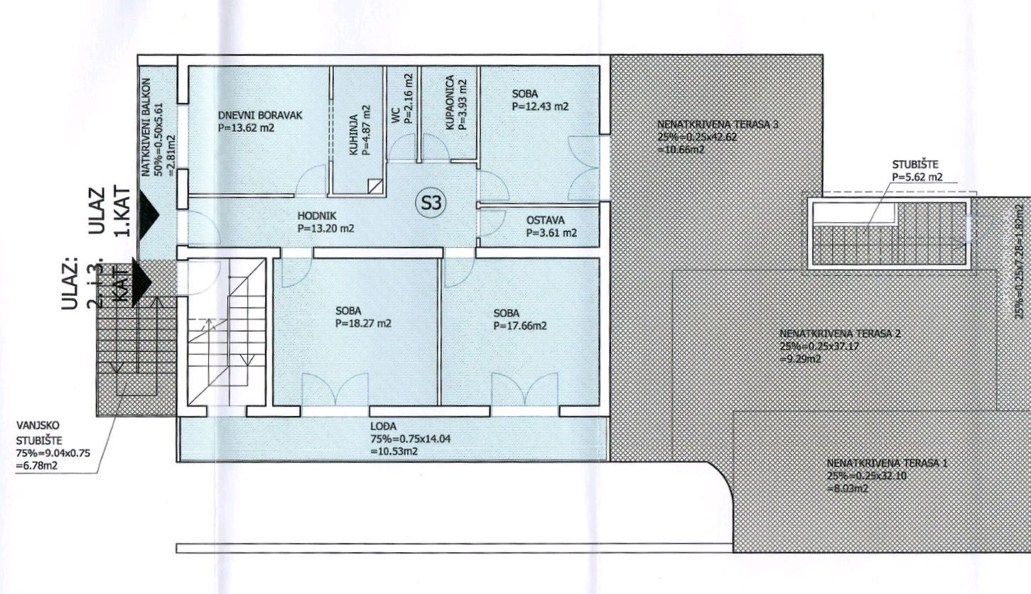 Wohnung zum Kauf 381.900 € 4 Zimmer 152 m²<br/>Wohnfläche Visoka