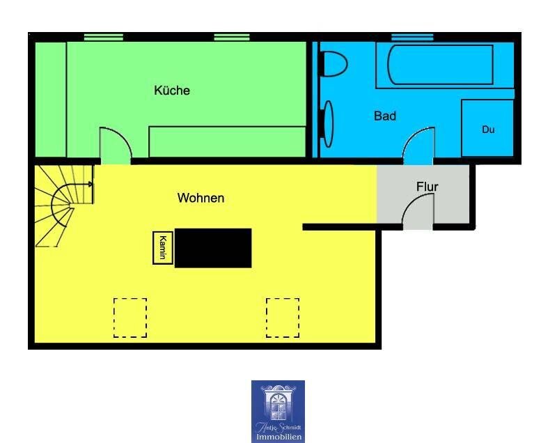 Maisonette zur Miete 400 € 2 Zimmer 49 m²<br/>Wohnfläche 01.04.2025<br/>Verfügbarkeit Dohna Dohna 01809