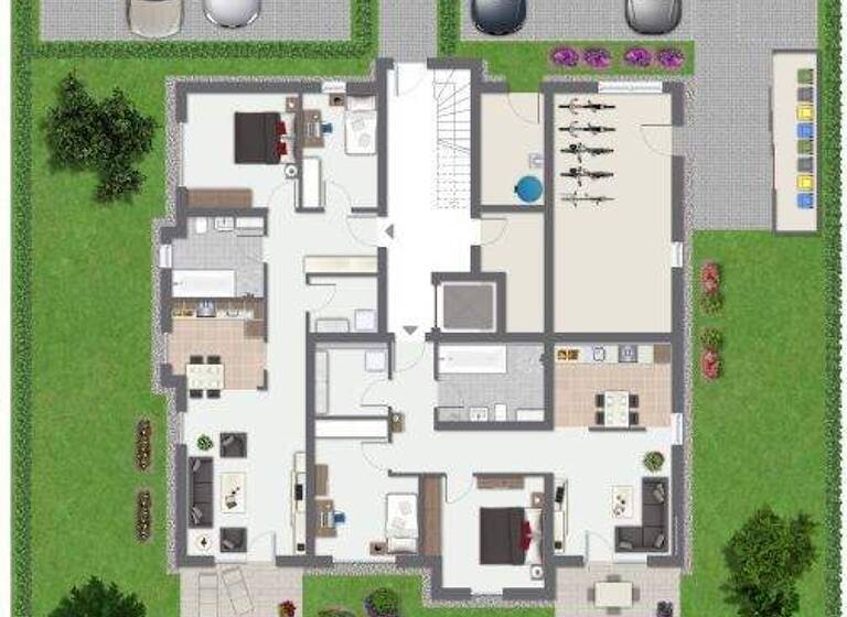 Wohnung zum Kauf provisionsfrei 219.000 € 2 Zimmer 54 m² 1. Geschoss Kurvenweg 9a Wismar-Nord Wismar 23966