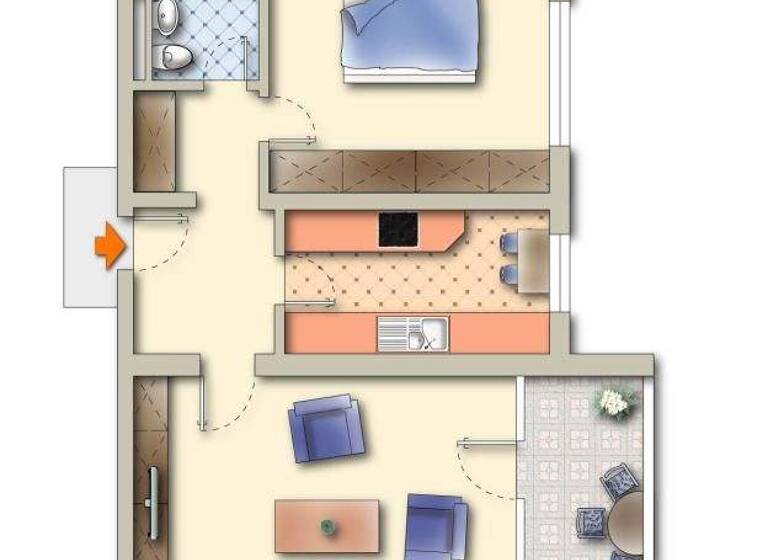 Wohnung zum Kauf 149.500 € 2 Zimmer 60 m² List Hannover 30177