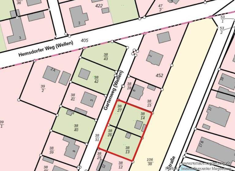 Grundstück zum Kauf 121.068 € 1.062 m² Grundstück Wellen 39167