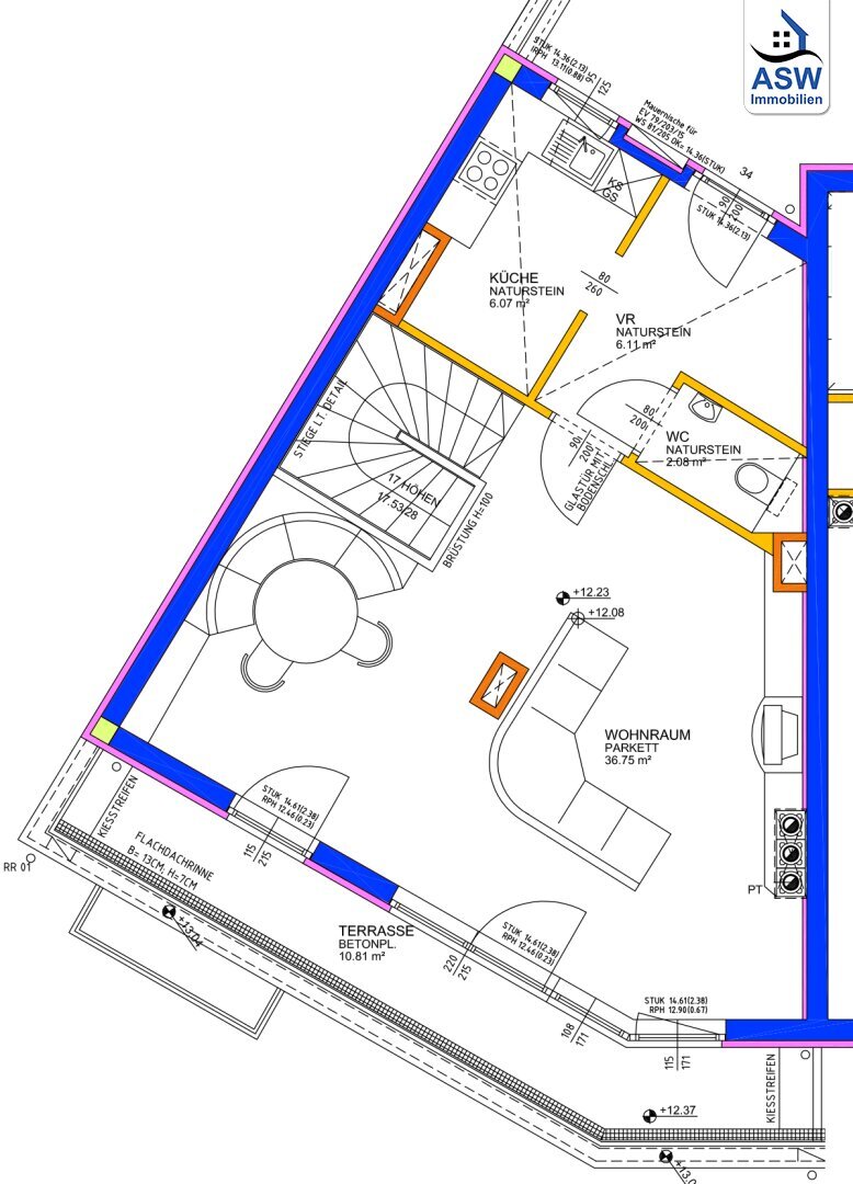 Maisonette zum Kauf 435.000 € 4 Zimmer 117,3 m²<br/>Wohnfläche 3.<br/>Geschoss Andreas-Hofer-Platz Waldegg Linz 4020