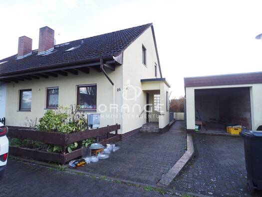 Doppelhaushälfte zum Kauf 415.000 € 5,5 Zimmer 106 m² 405 m² Grundstück Goddelau Riedstadt / Goddelau 64560