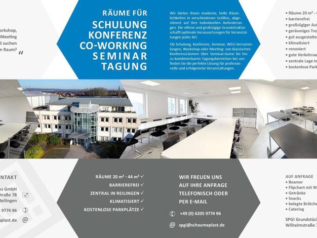 Bürofläche zur Miete provisionsfrei 80 € 250 m² Bürofläche Wilhelmstr. 78 Reilingen 68799