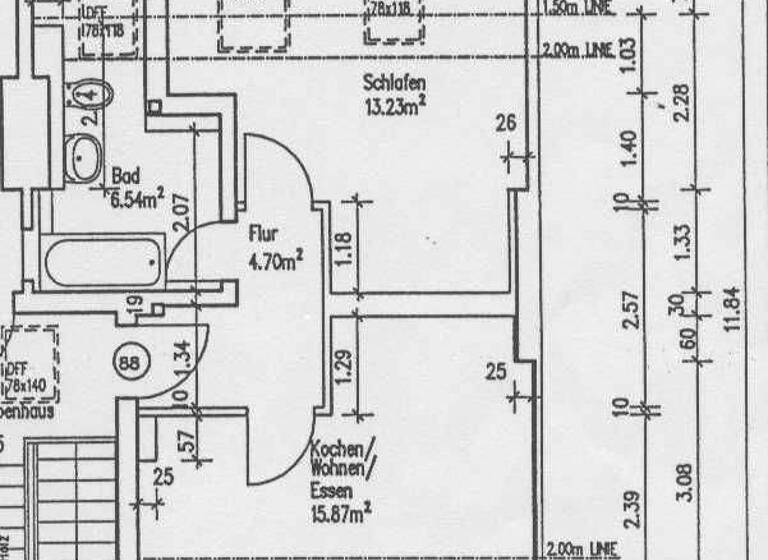 Wohnung zum Kauf 180.000 € 2 Zimmer 40 m² 3. Geschoss frei ab sofort Zeppelinstraße 5 Oberschöneweide Berlin 12459