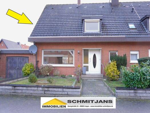 Doppelhaushälfte zum Kauf 150.000 € 4 Zimmer 100 m² 600 m² Grundstück frei ab sofort Lingen Lingen (Ems) 49808