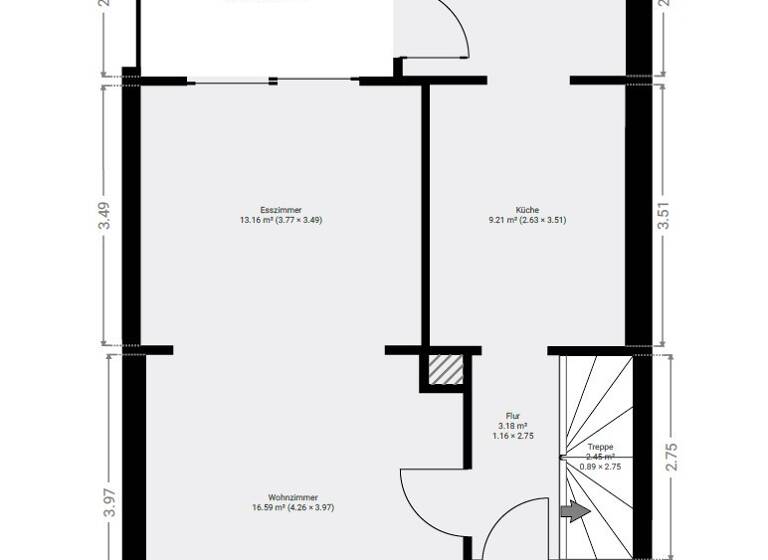 Doppelhaushälfte zum Kauf 379.000 € 3 Zimmer 82,7 m² 440 m² Grundstück Heiligensee Berlin 13503