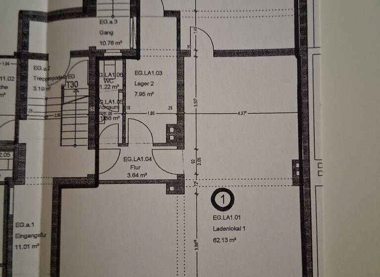 Laden zur Miete 950 € 107 m² Verkaufsfläche Gartenstadt Krefeld / Gartenstadt 47829
