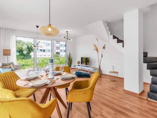 Stadthaus zur Miete - Erstbezug 2.300 € 4 Zimmer 120 m² 98 m² Grundstück frei ab sofort Neßdeich 22 Finkenwerder Mitte 21129