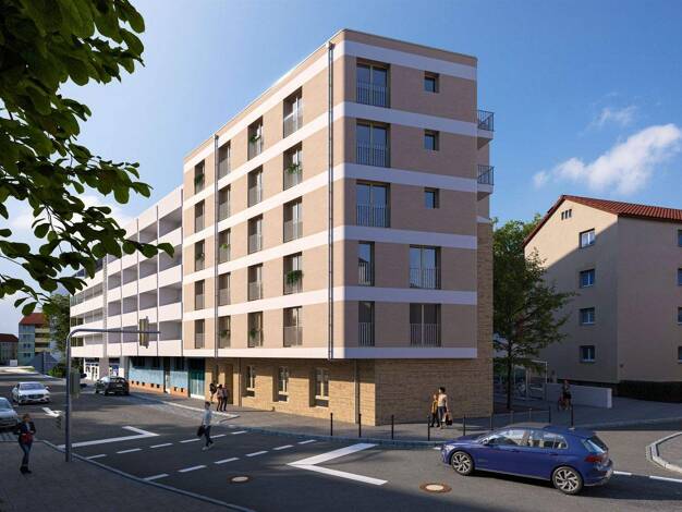 Wohnung zum Kauf - Erstbezug provisionsfrei als Kapitalanlage geeignet 165.000 € 1 Zimmer 18 m² Felseckerstr. 1 Gärten b Wöhrd Nürnberg 90489