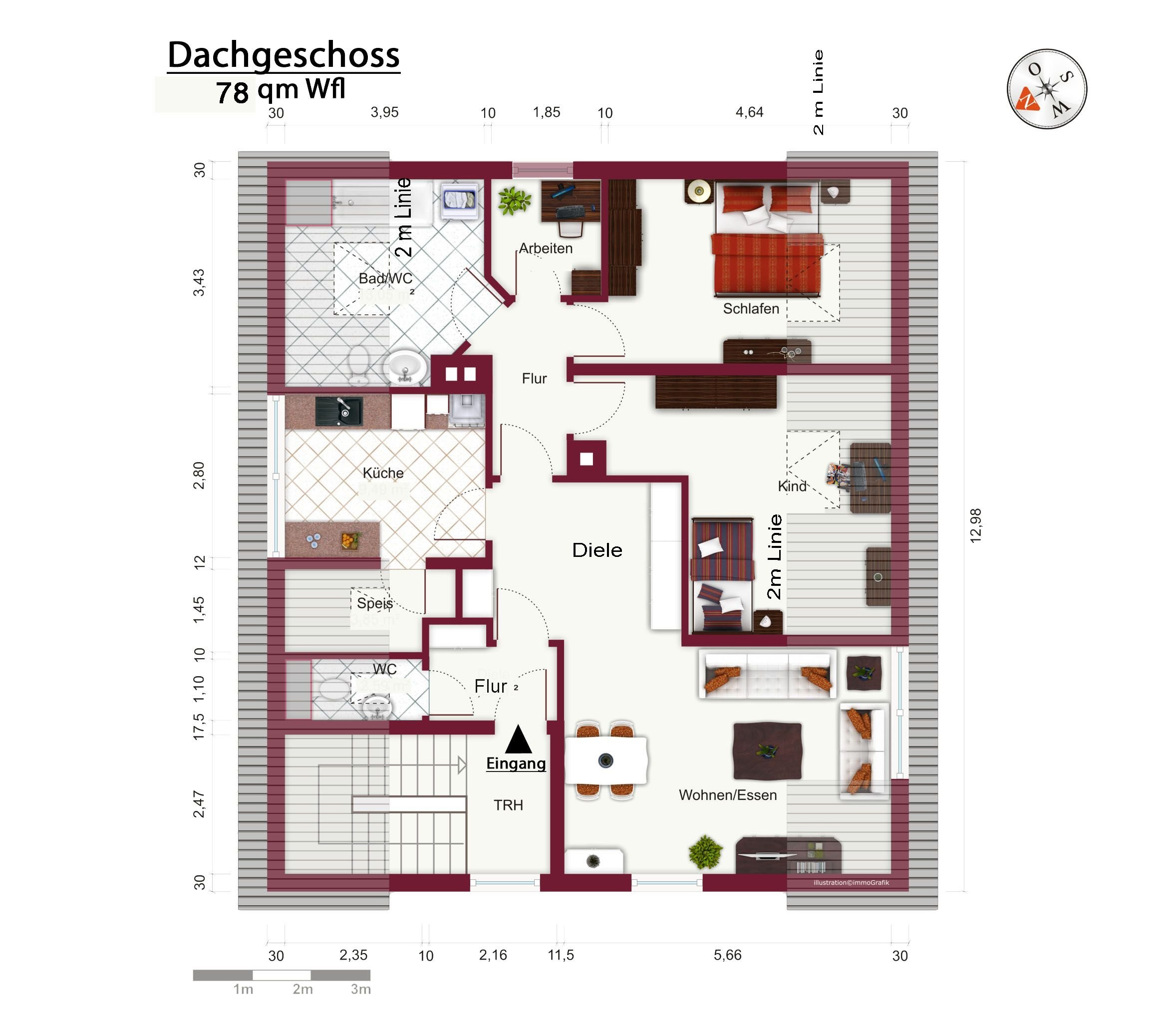 Wohnung zum Kauf als Kapitalanlage geeignet 178.500 € 3 Zimmer 78 m²<br/>Wohnfläche Bahnhofstr.3 Gosberg Pinzberg 91361