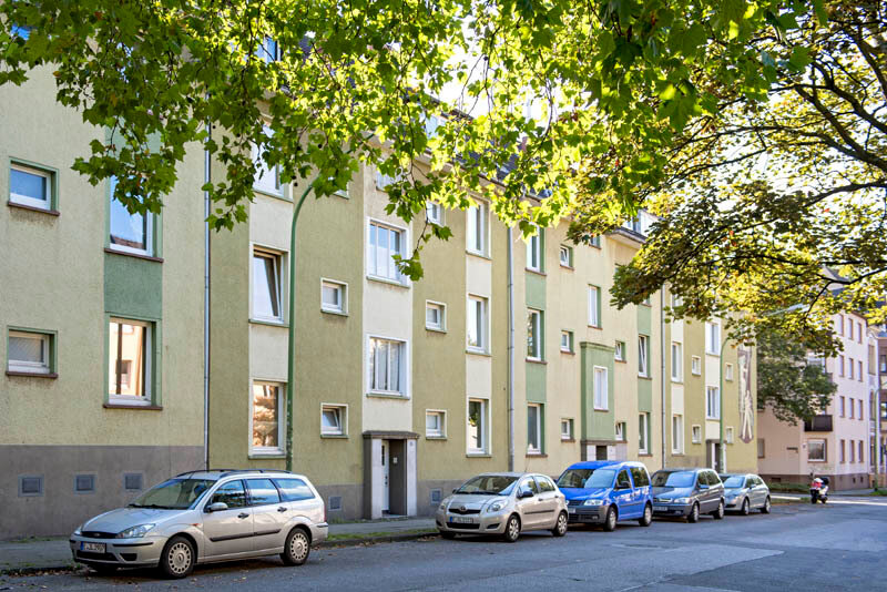 Wohnung zur Miete 470 € 2,5 Zimmer 54,7 m²<br/>Wohnfläche 1.<br/>Geschoss Curtiusstraße 77 Frohnhausen Essen 45144