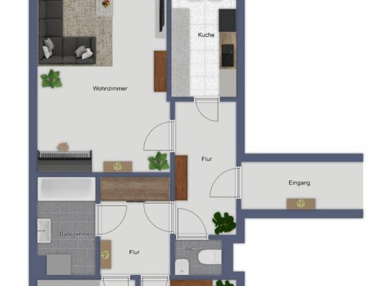 WG-Zimmer zum Kauf 430.000 € 3 Zimmer 86,8 m² 1. Geschoss Wien 1100